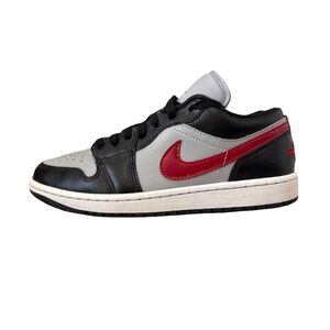 Nike Air Jordan 1 Low "Wolf Grey Gym Red" Women’s 8.5